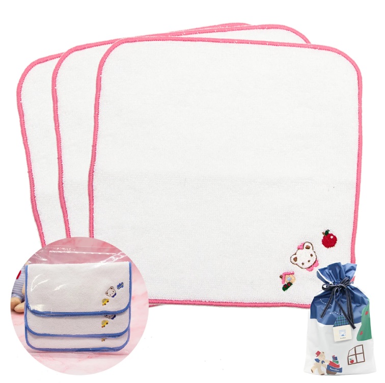 familiar ガーゼハンカチ 3枚セット