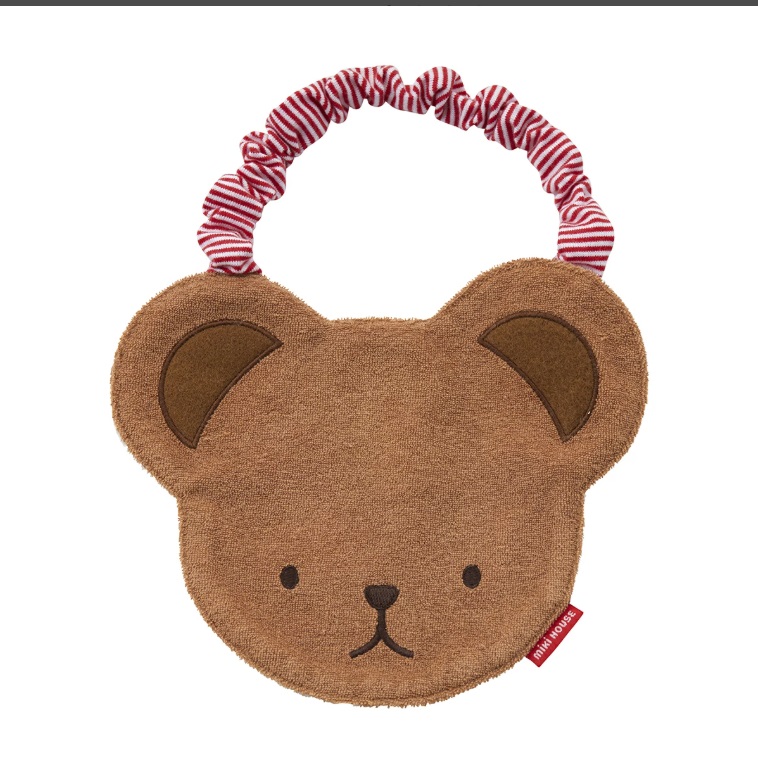 ミキハウス くま柄 スタイ